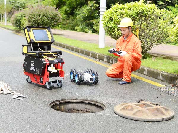 蓝田管道机器人检测
